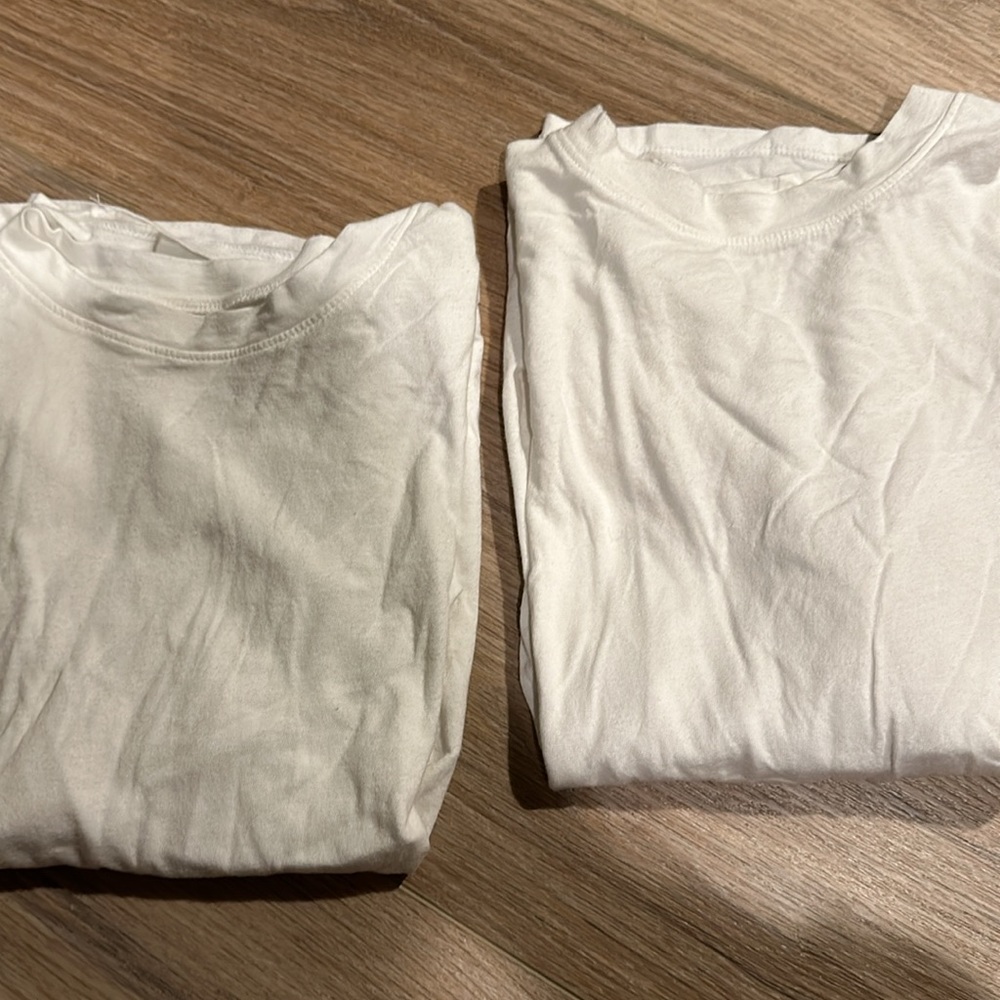 A New Day - White Layering T XS